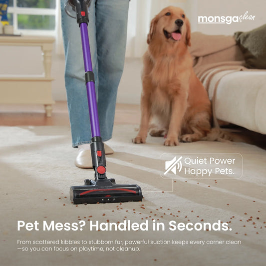 Monsga 55KPA 450W Cordless Vacuum Cleaner