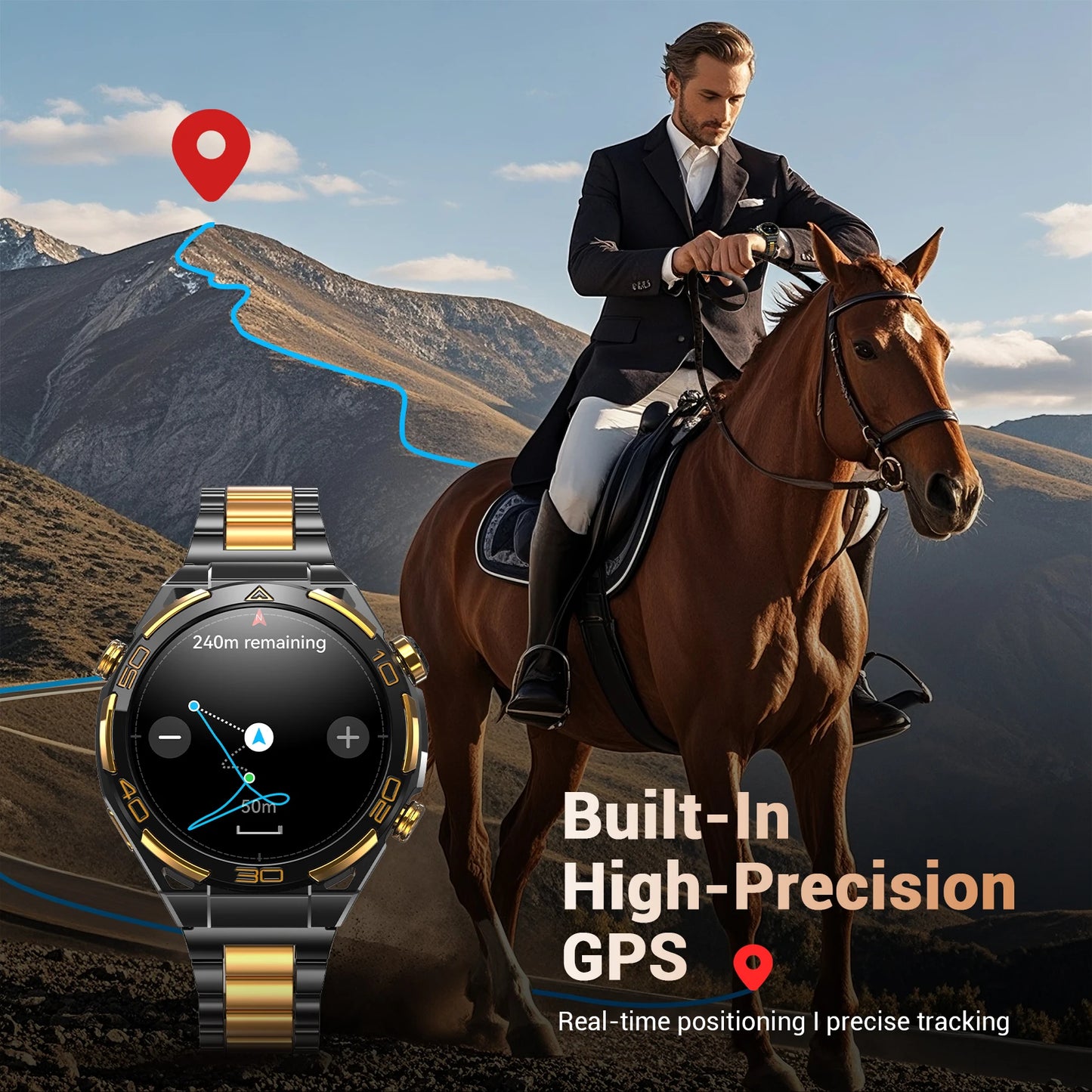 Blackview 2026 New W90Pro GPS Smartwatch