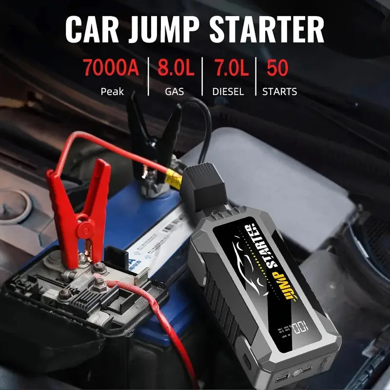 Car Jump Starter 5000A, Jump Starter Battery Pack