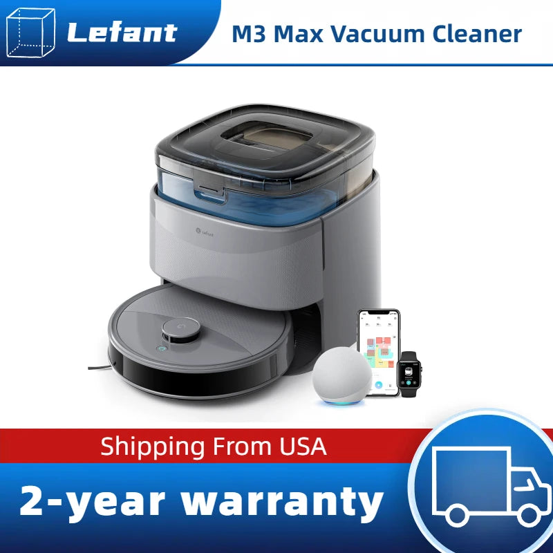 Lefant M3 Max is a flagship robot vacuum and mop
