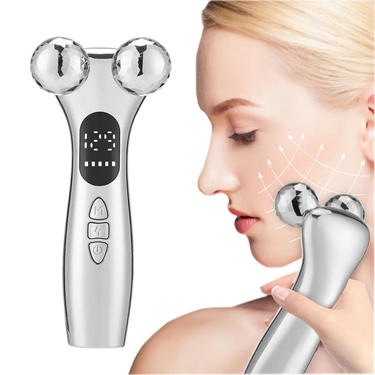 EMS Face Roller Electric V Face Massagers Microcurrent Face Lift