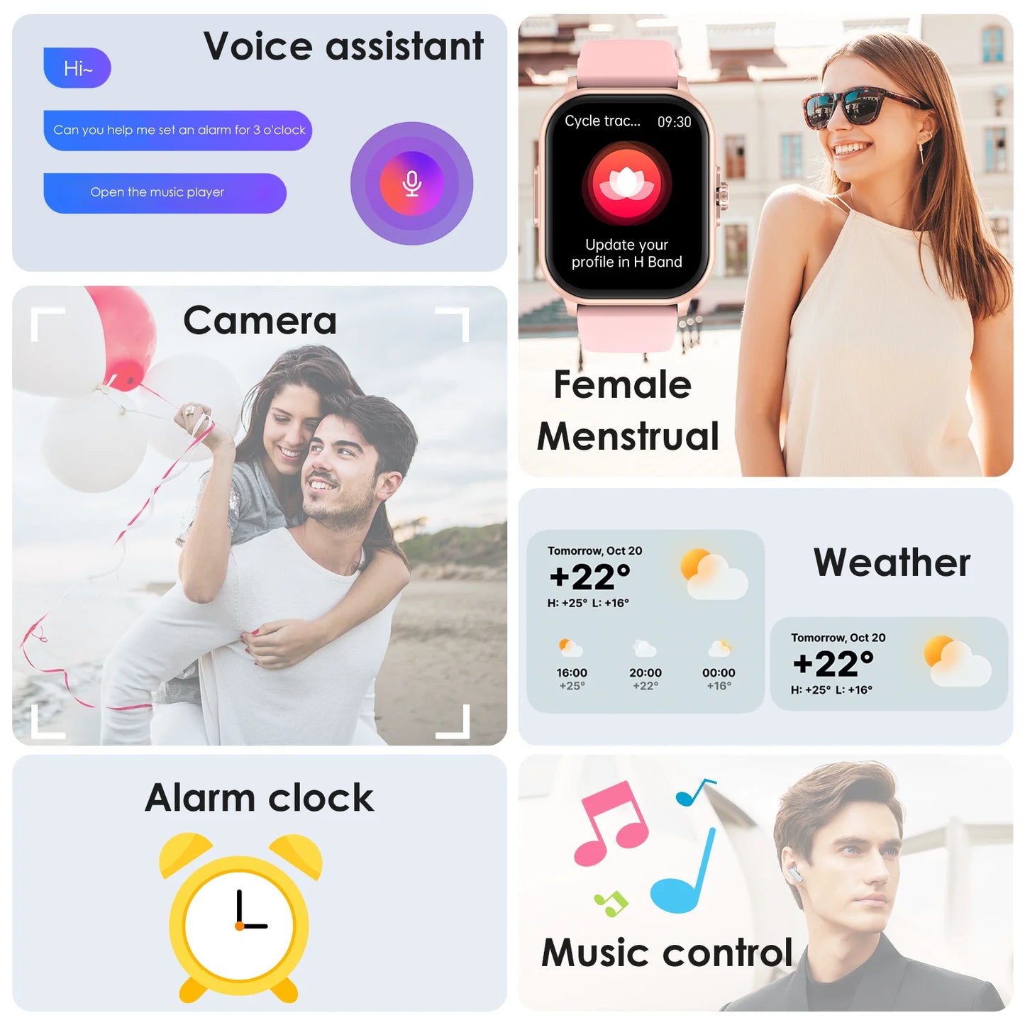 Marsyu 2026 New AI Healthy Diagnose Smart Watch