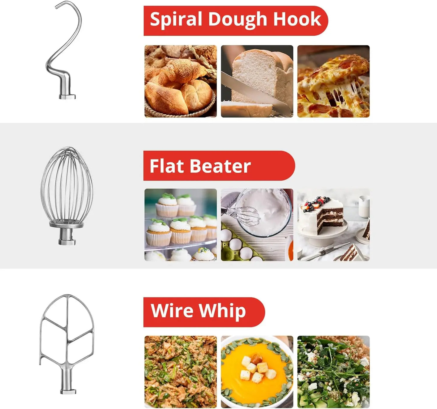 15QT 600w 3-Speed Commercial Stand Mixer