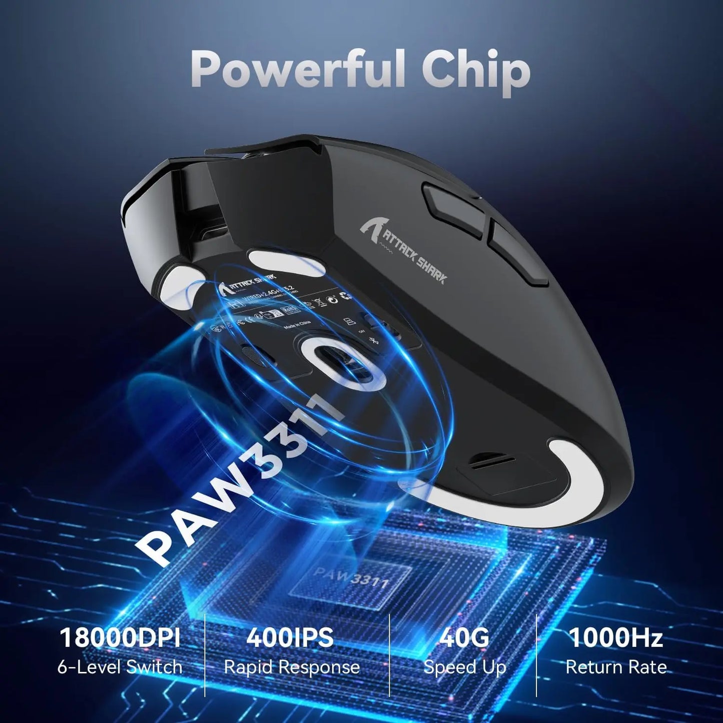 MAMBASNAKE x ATTACK SHARK R1 59g SUPERLIGHT Mouse