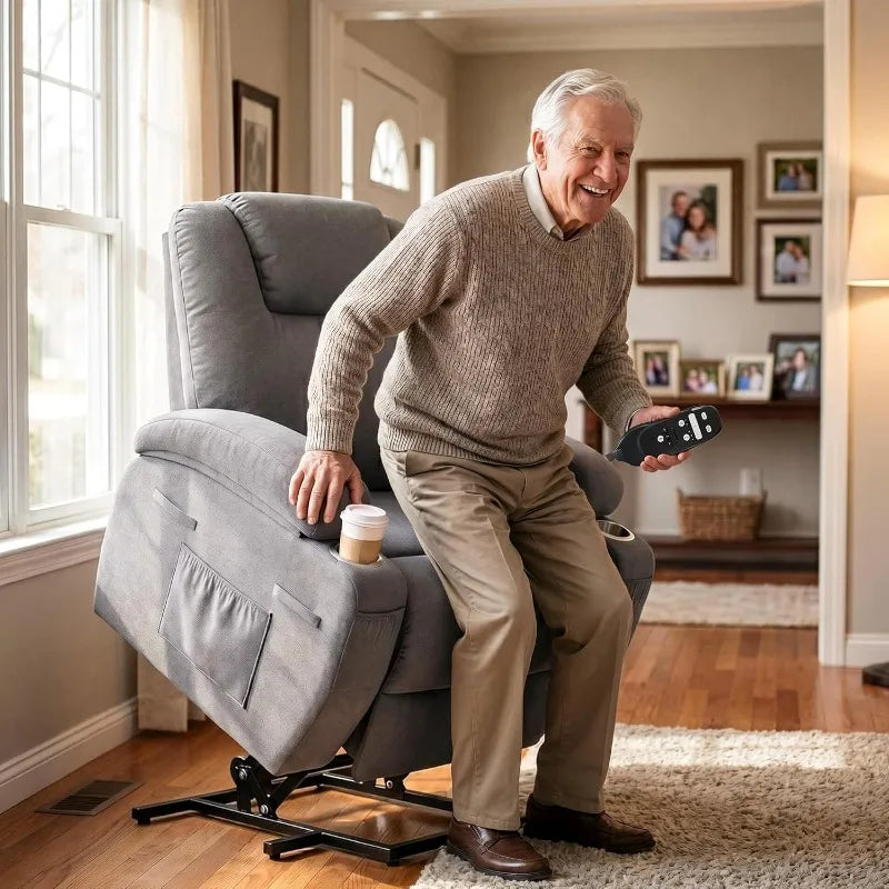 Flamaker Power Lift Chair Massage Recliner Chairs for Seniors