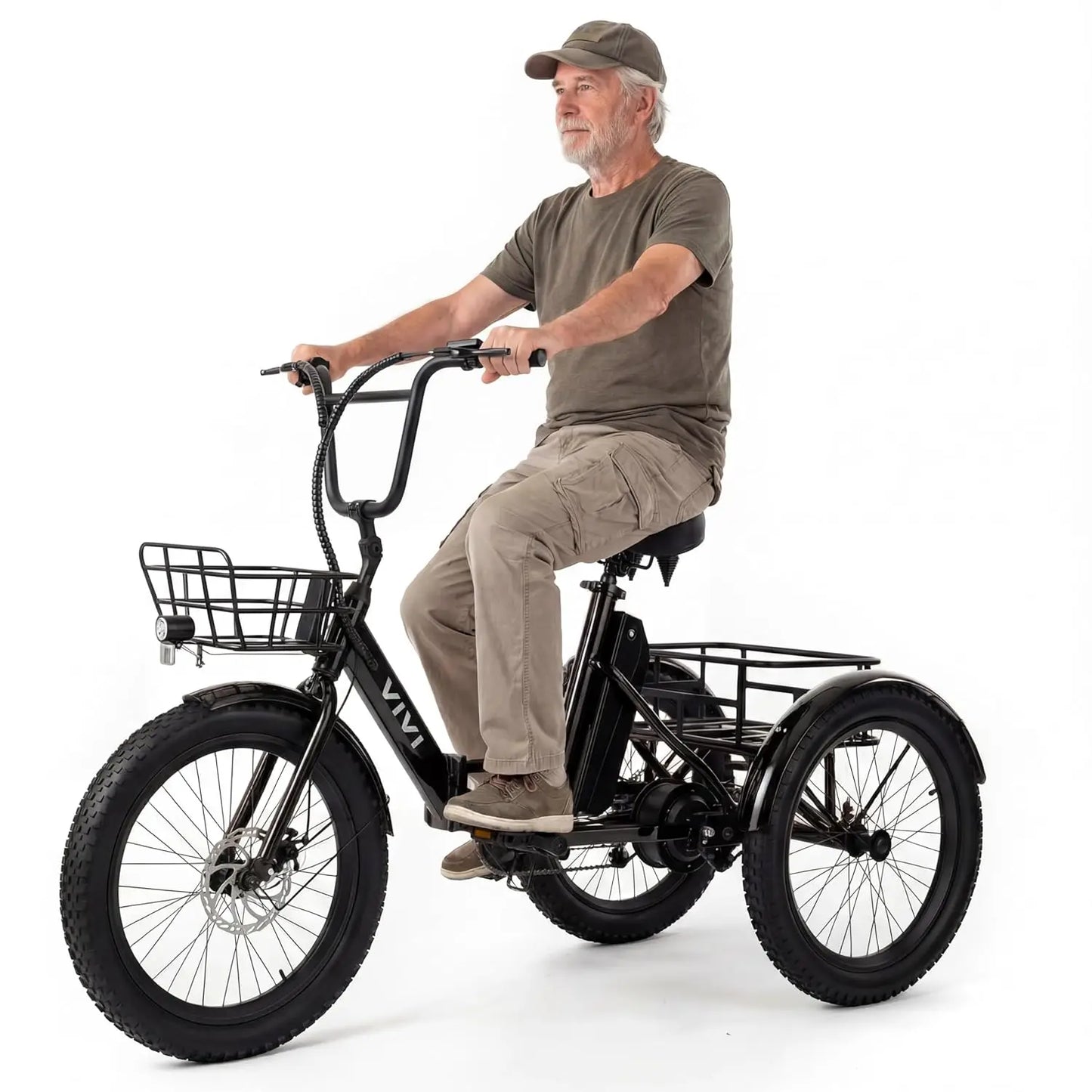 VIVI Electric Tricycle Trike for Adults Peak 750W