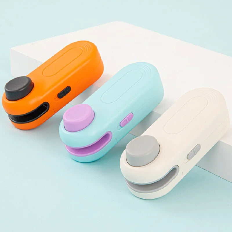 Portable Mini Sealer 2 in 1 Heat Sealer For Snacks