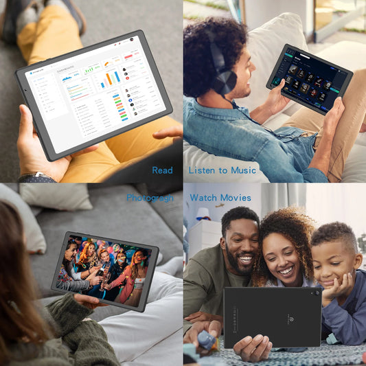 PRITOM Tablet 10" Android 12 32GB ROM, 2GB RAM