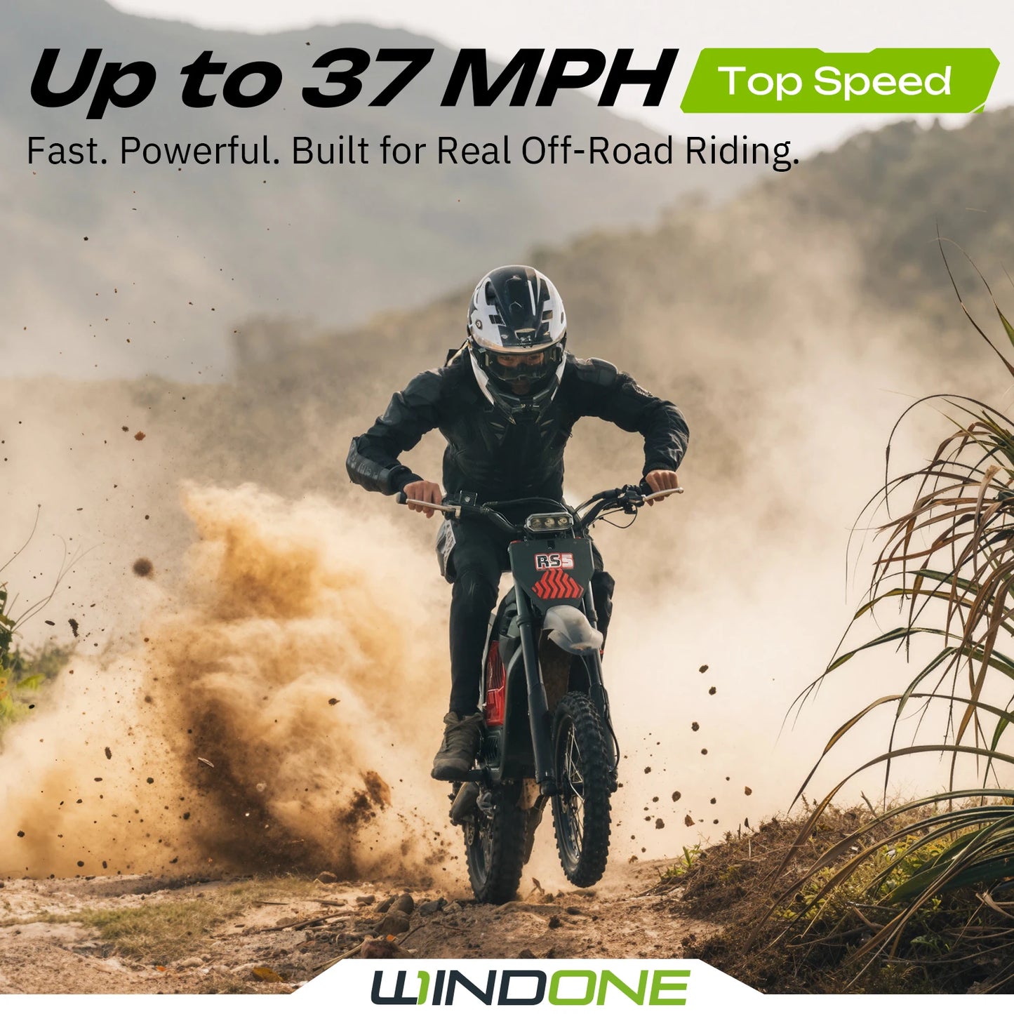 Windone RS5 2200W Peak Electric Dirt Bike for Teens Adults
