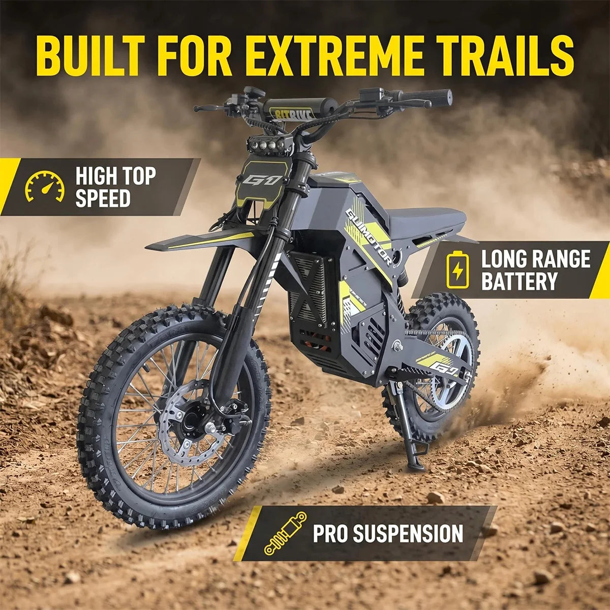 UPlee Electric Dirt Bike for Teens Adults