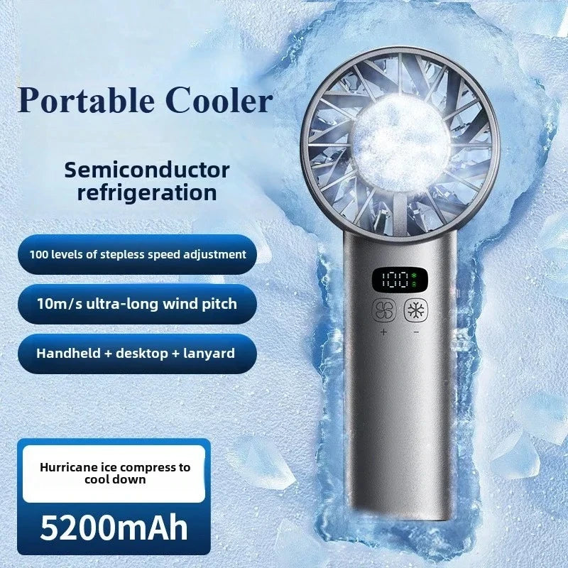 XIAO 8000mAh USB Hanging Neck Fan Portable Bladeless