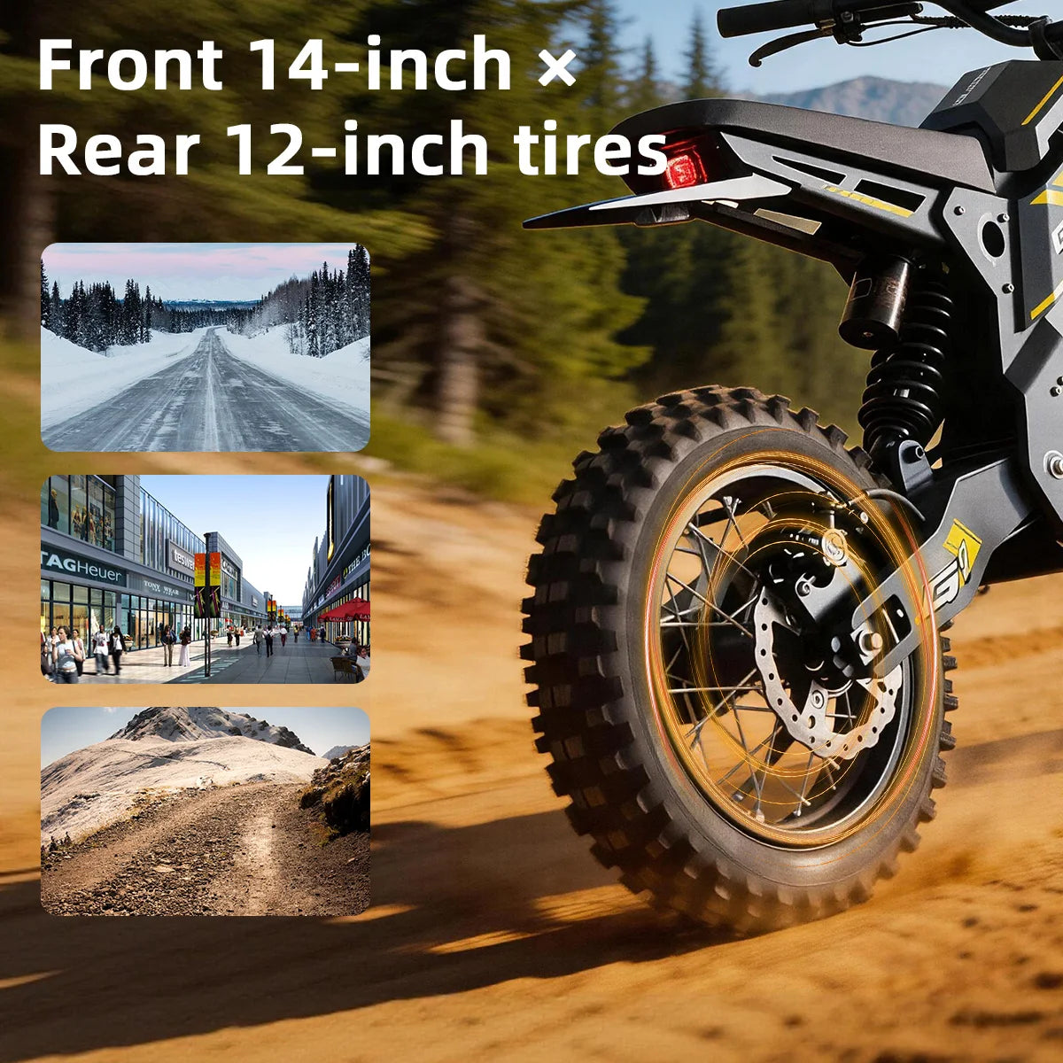 UPlee Electric Dirt Bike for Teens Adults