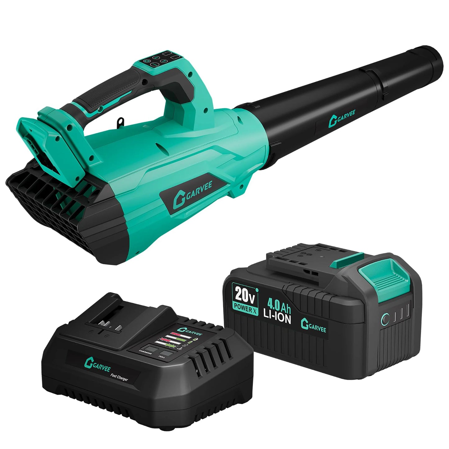 HiMISS 20V Cordless Leaf Blower 700CFM