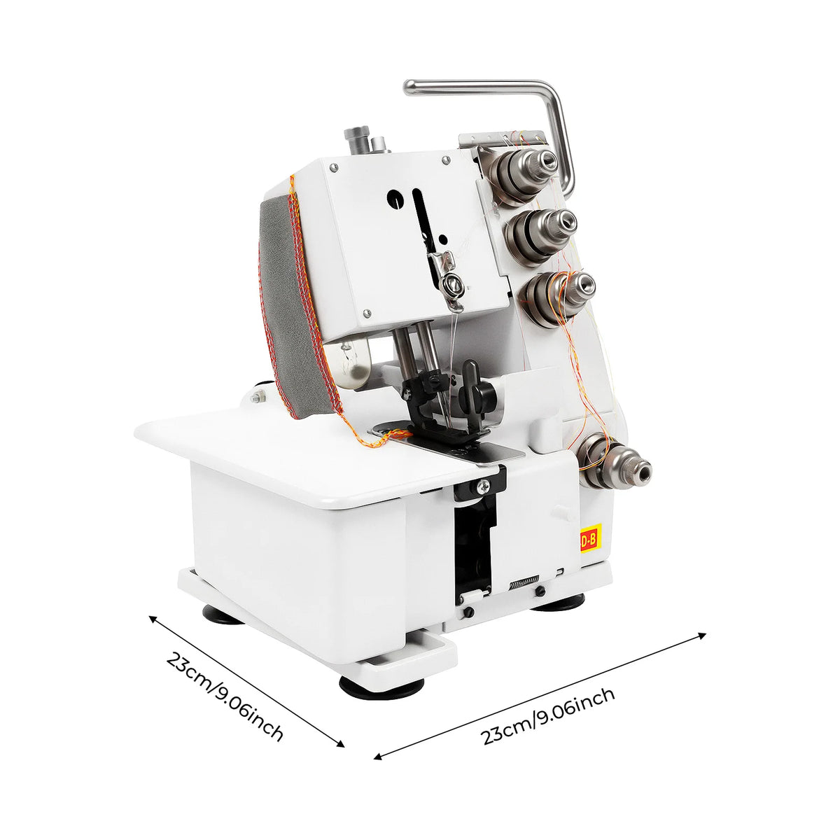 Bymaocar 100W Overlock Machine, 4-Thread Electric Sewing Machine
