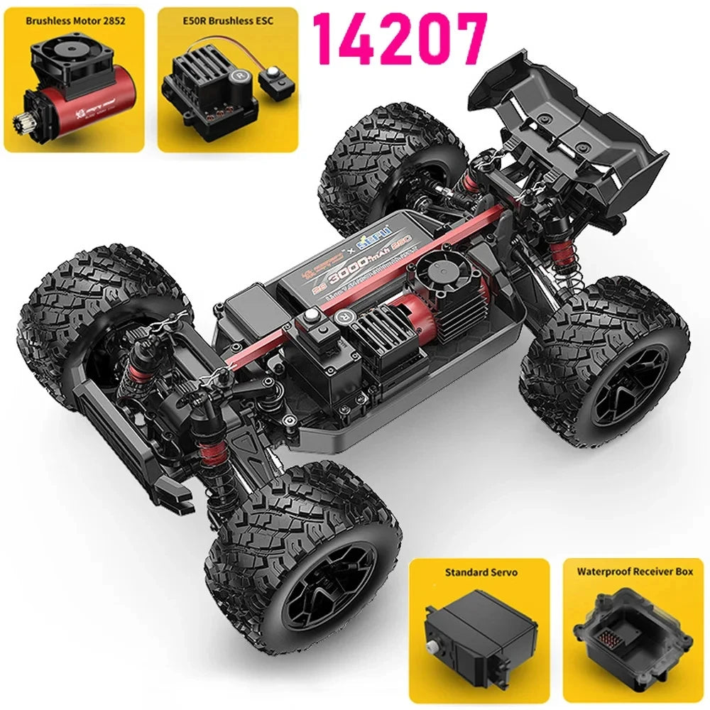 Hyper Go MJX 14207 1/14 4WD 2.4G RC Car 55KM