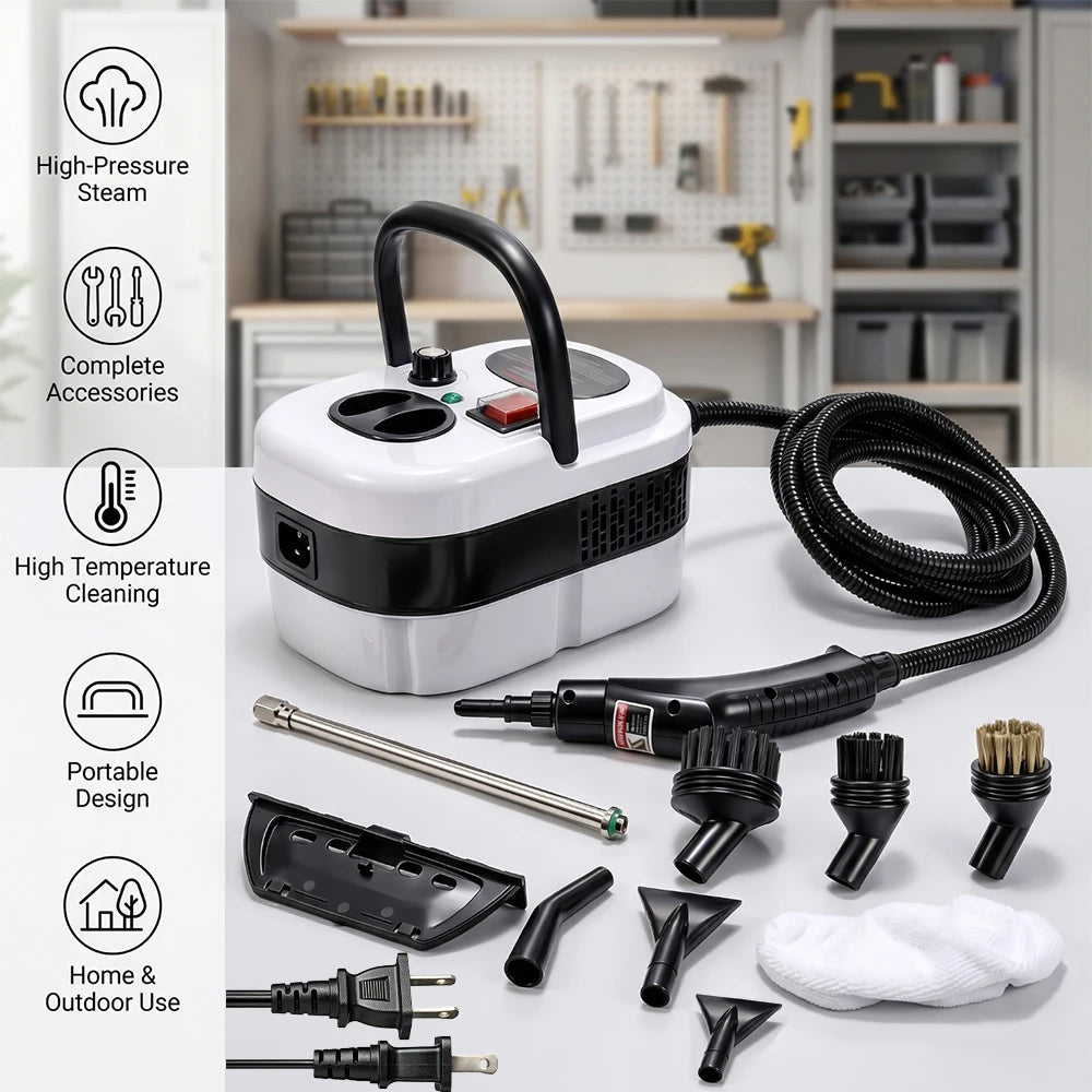 2500W High Pressure Steam Cleaner Portable