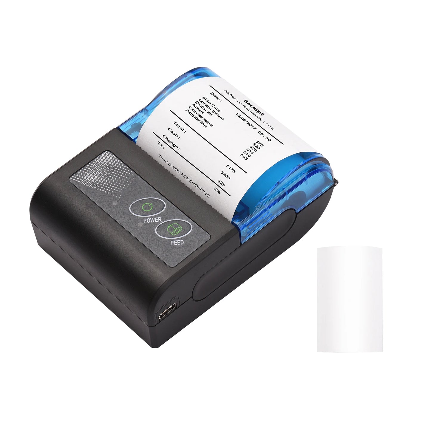 Bisofice Portable Mini Thermal Printer 2 Inch Wireless