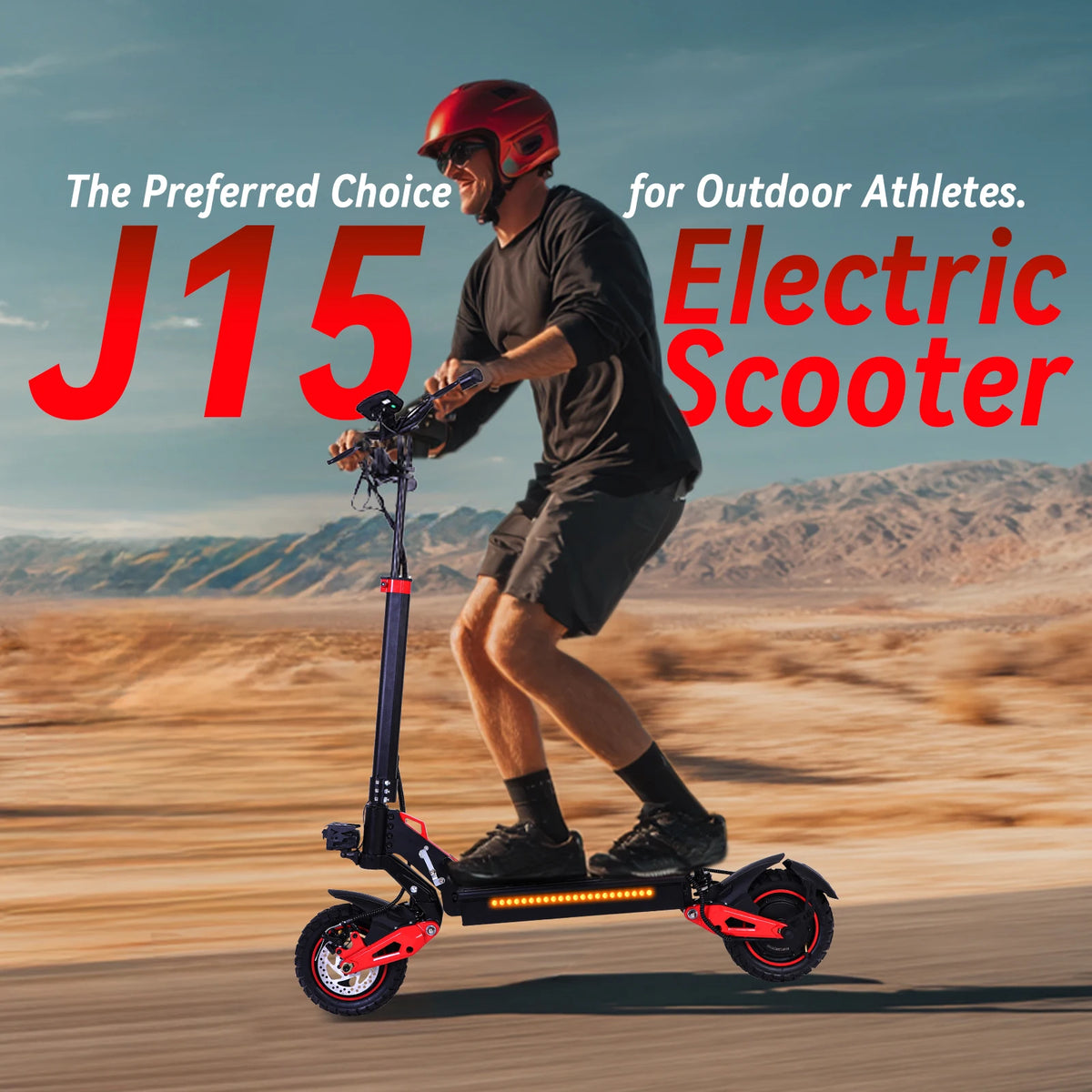 OBARTER J15 Electric Scooter Adult 1600W Motor 11-Inch Off-Road Tires 48V18AH Battery Max Speed 31mph Range 27-30 Miles Electric Scooter