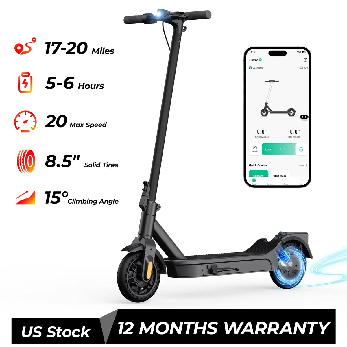 HeroPick Electric Scooter for Adult