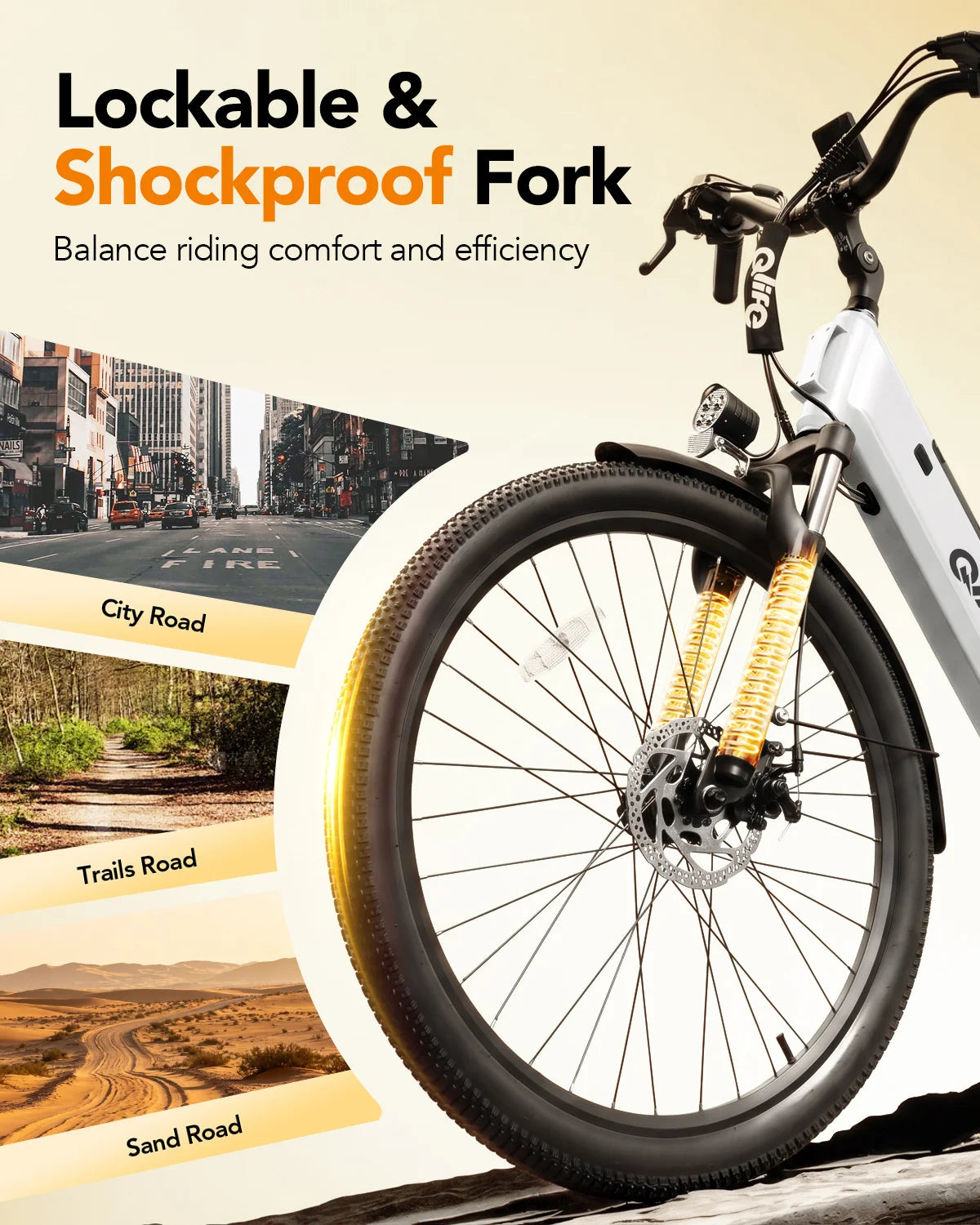 Qlife Cityone Plus St Electric Bike for Adult