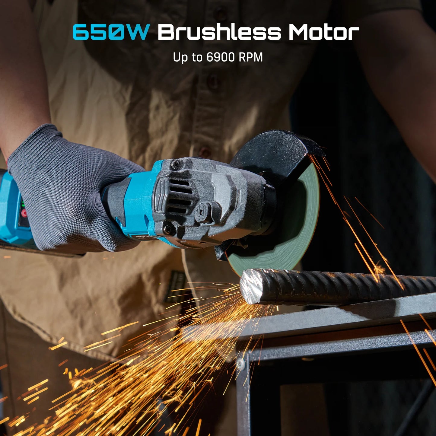 Seesii 3-In-1 Tool Combo Kit Rotary Hammer Drill Impact Wrench