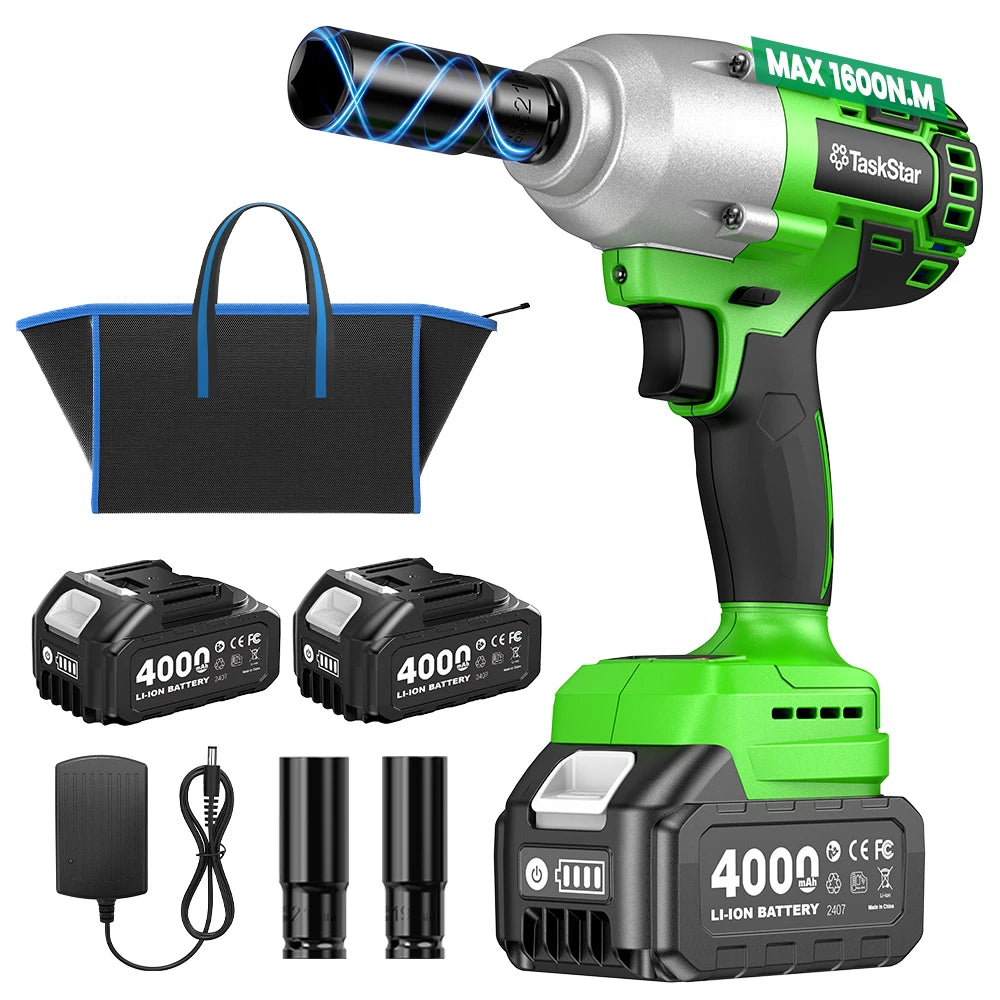 TaskStar 1600N.M Brushless Electric Impact Wrench