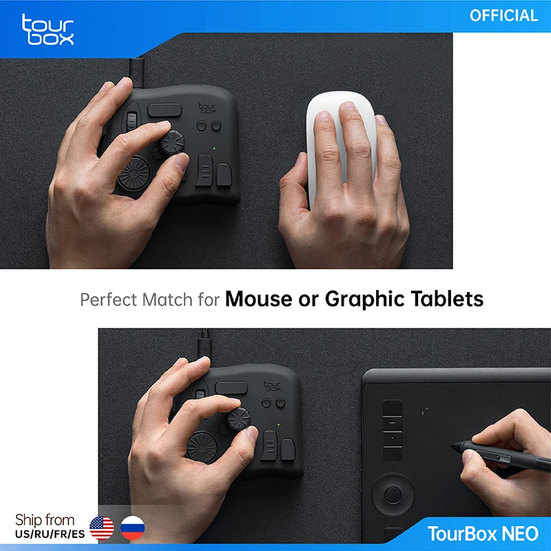 [OFFICIAL] Graphics Tablet Console TourBox NEO -