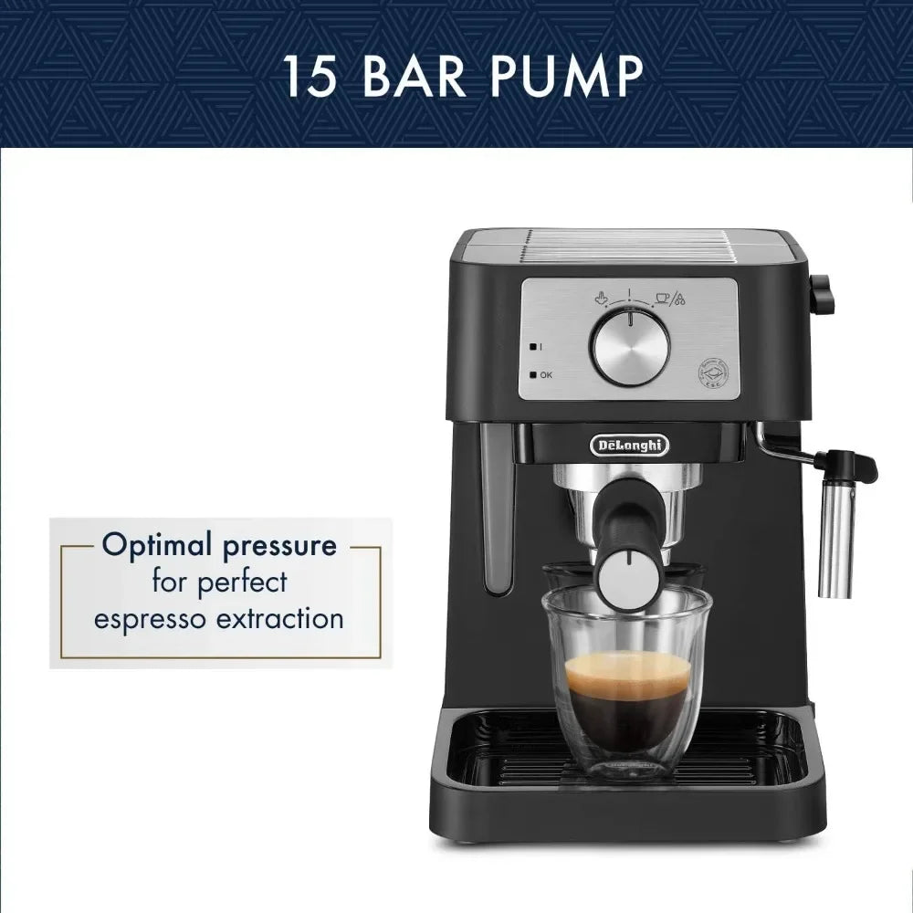 Manual Espresso Machine, Latte & Cappuccino Maker