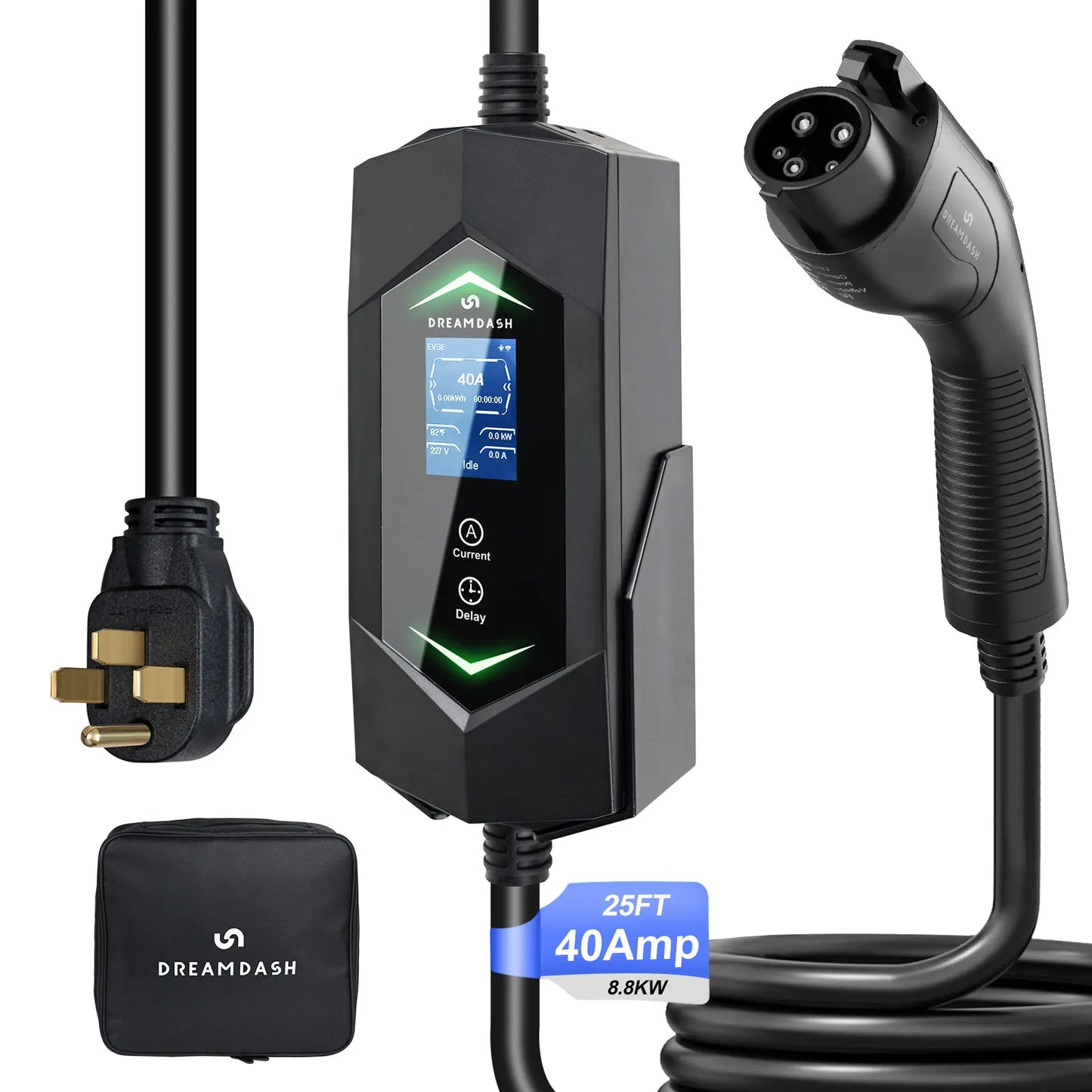 Dreamdash  Level 2 EV Charger SAE J1772 EVs 25ft
