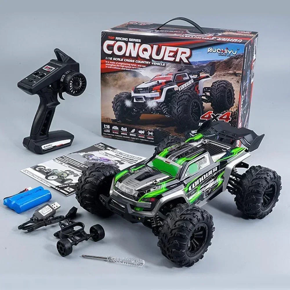 WLtoys 1:16 Scale Large RC Car 50km/h High Speed 4WD