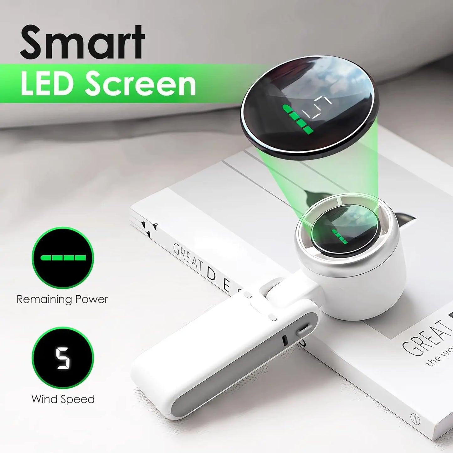 Mini High-speed Handheld Fan