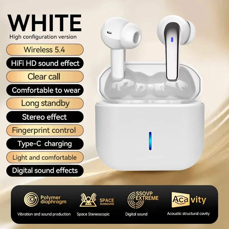 K05 Series TWS Wireless Earbuds 5.3 Bluetooth Headphones