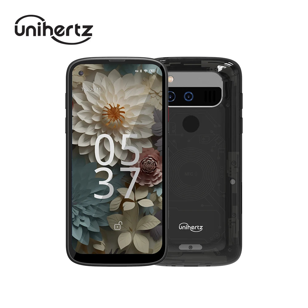 Unihertz Jelly Max, Small 5G Android 14 Black Smartphone