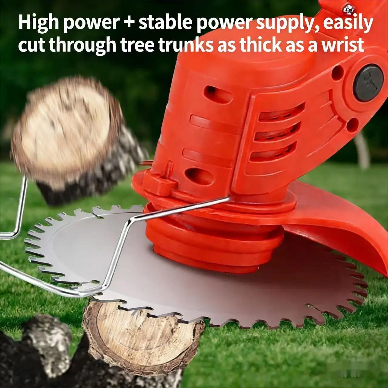 WUTIANLIYANG Portable outdoor garden logging lawn mower