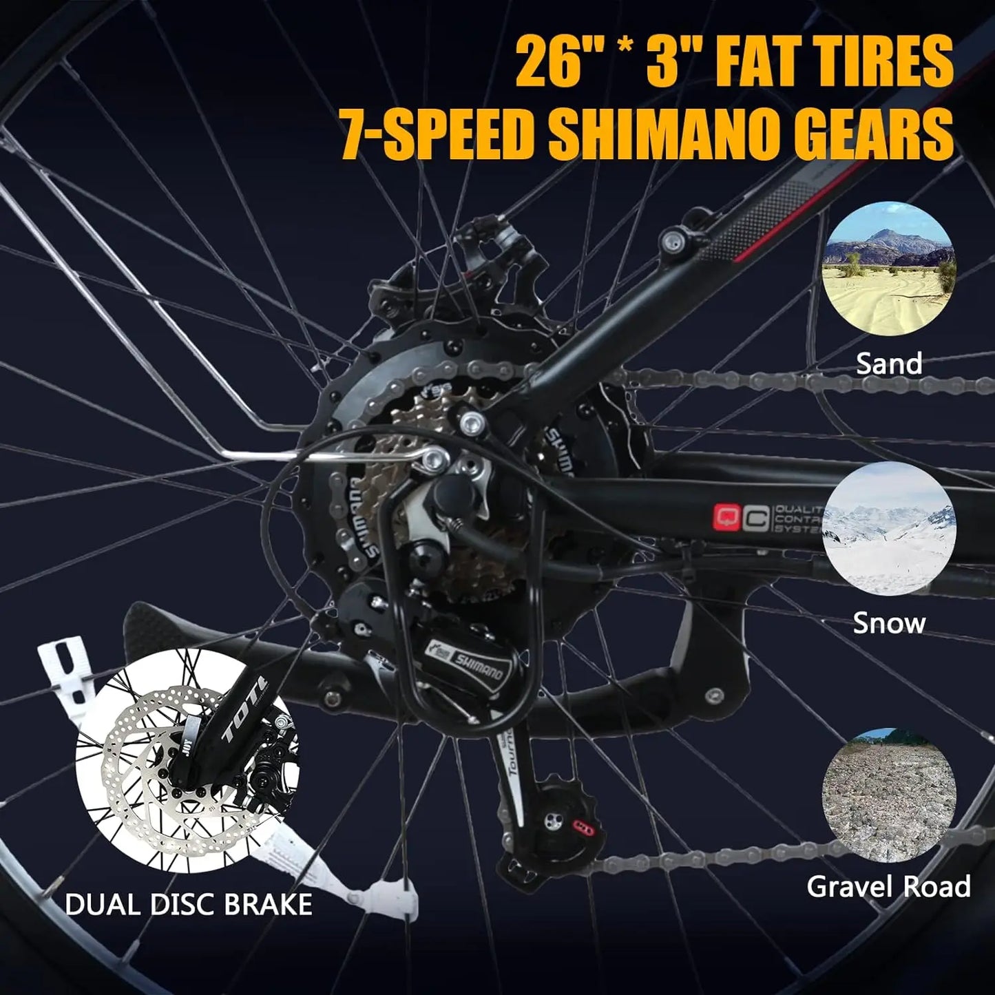 Totem Ranger Electric Bike 750W Motor