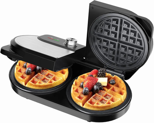 YASHE Double Waffle Maker 6 Inch