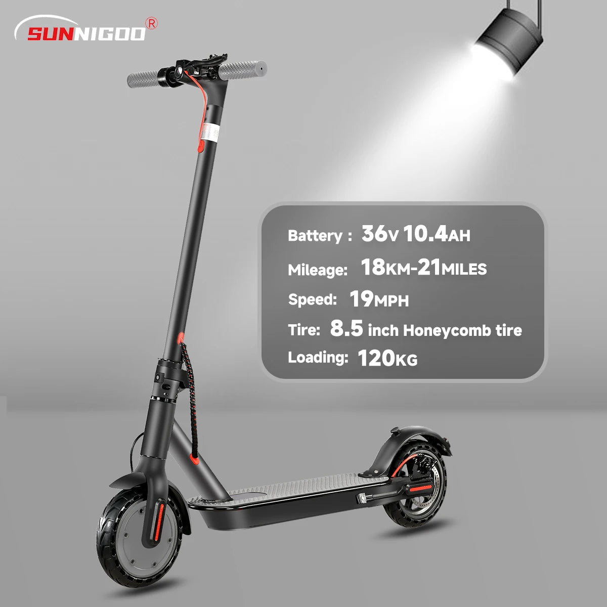 Electric Scooter, 8.5''/10'' Tires, 350W Motor