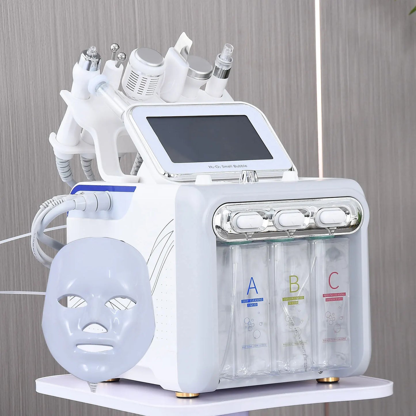 Amilibeauty 7 in 1 H2O2 Beauty Skin Cleansinge Hydro Facial Machin Facial Machine Water Aqua Peeling for Home Use