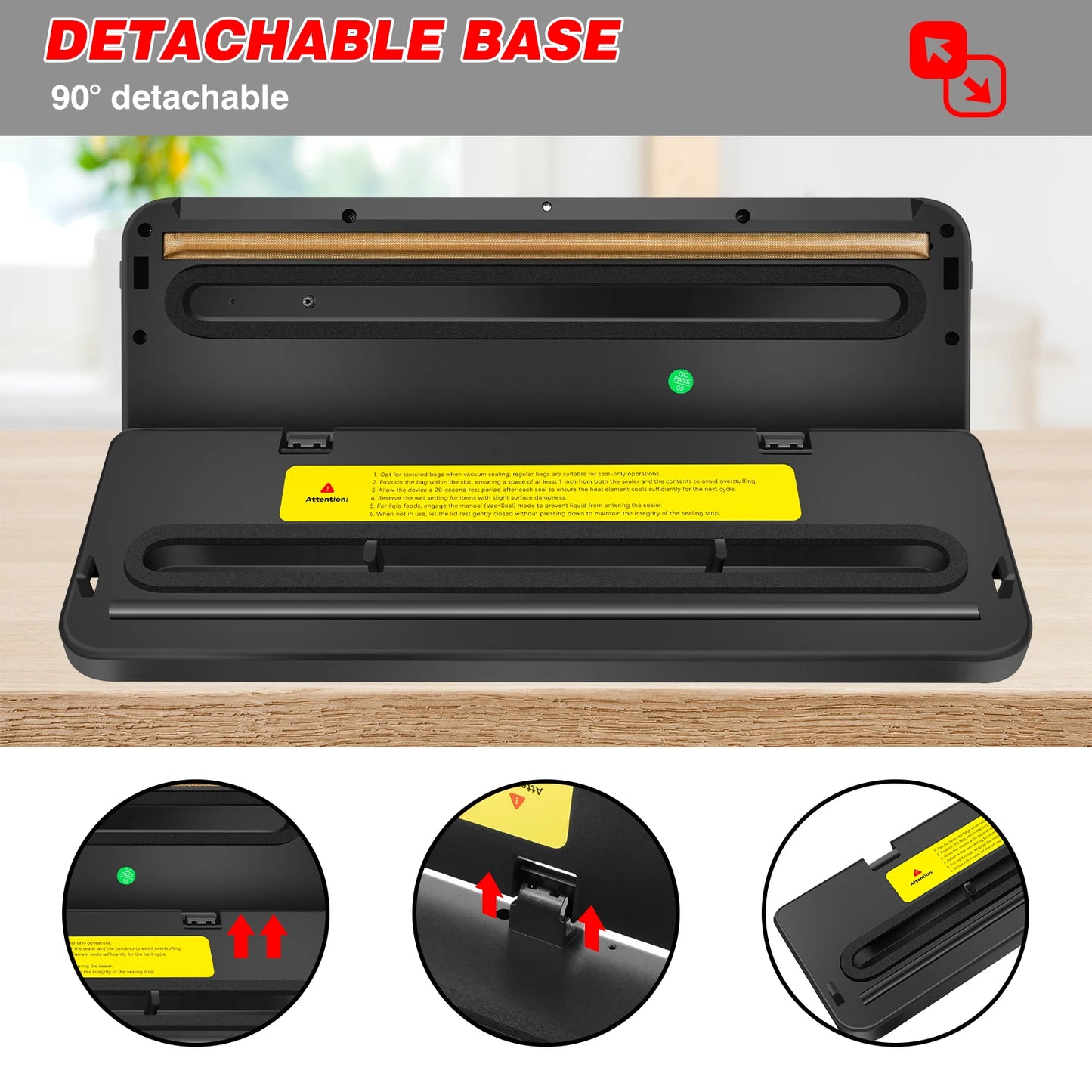 5-in-1 Multi-Functional Vacuum Sealer Food Vacuum