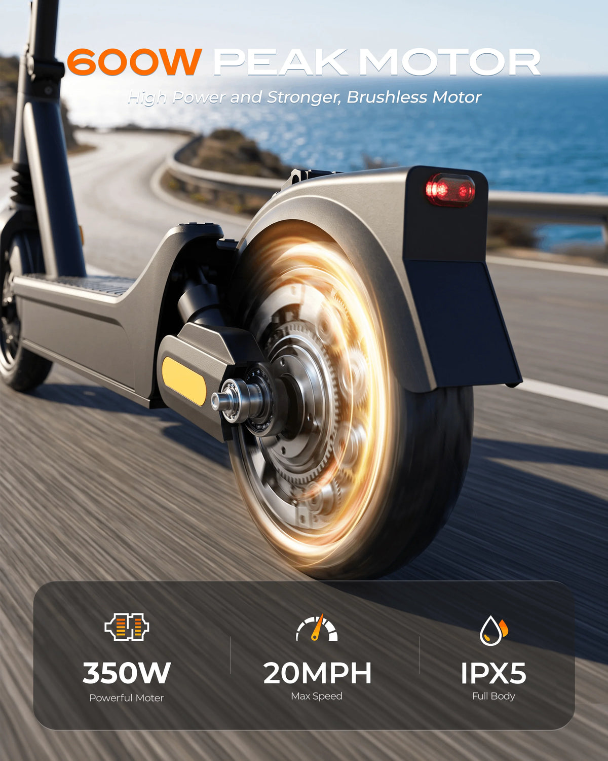 KOWOEE Foldable Electric Scooter for Adults