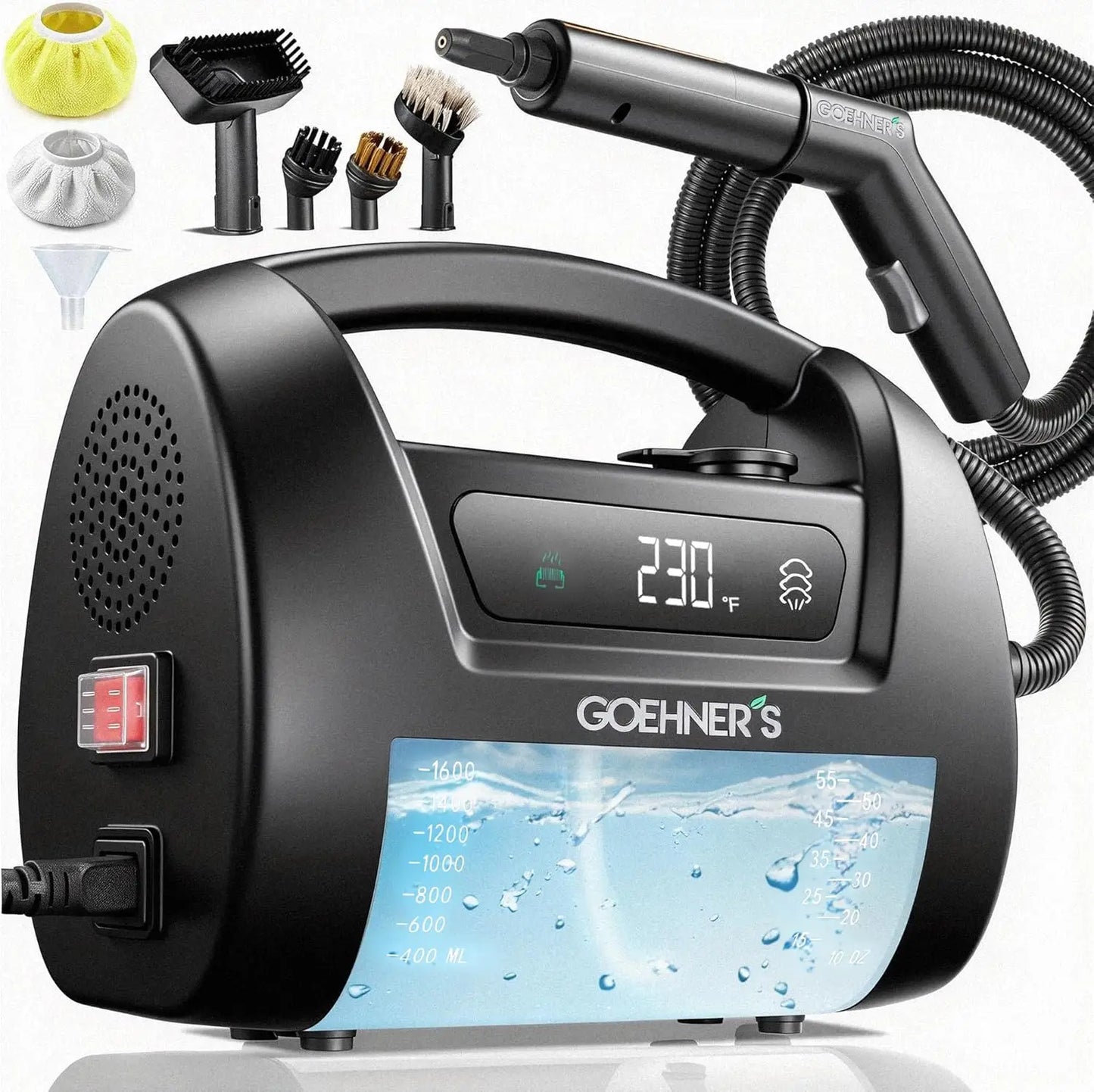 GOEHNER Handheld Steam Cleaner for Home