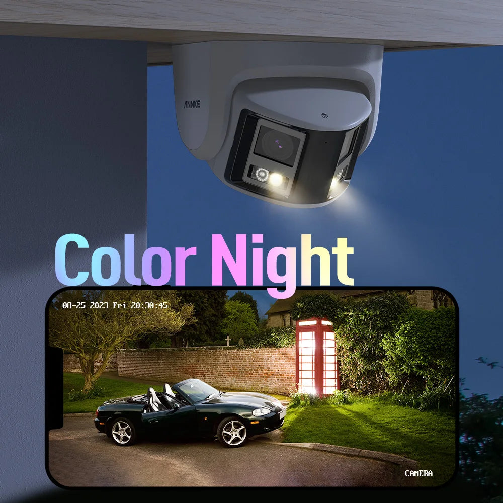 ANNKE 4K Panoramic 180° Security Camera Network