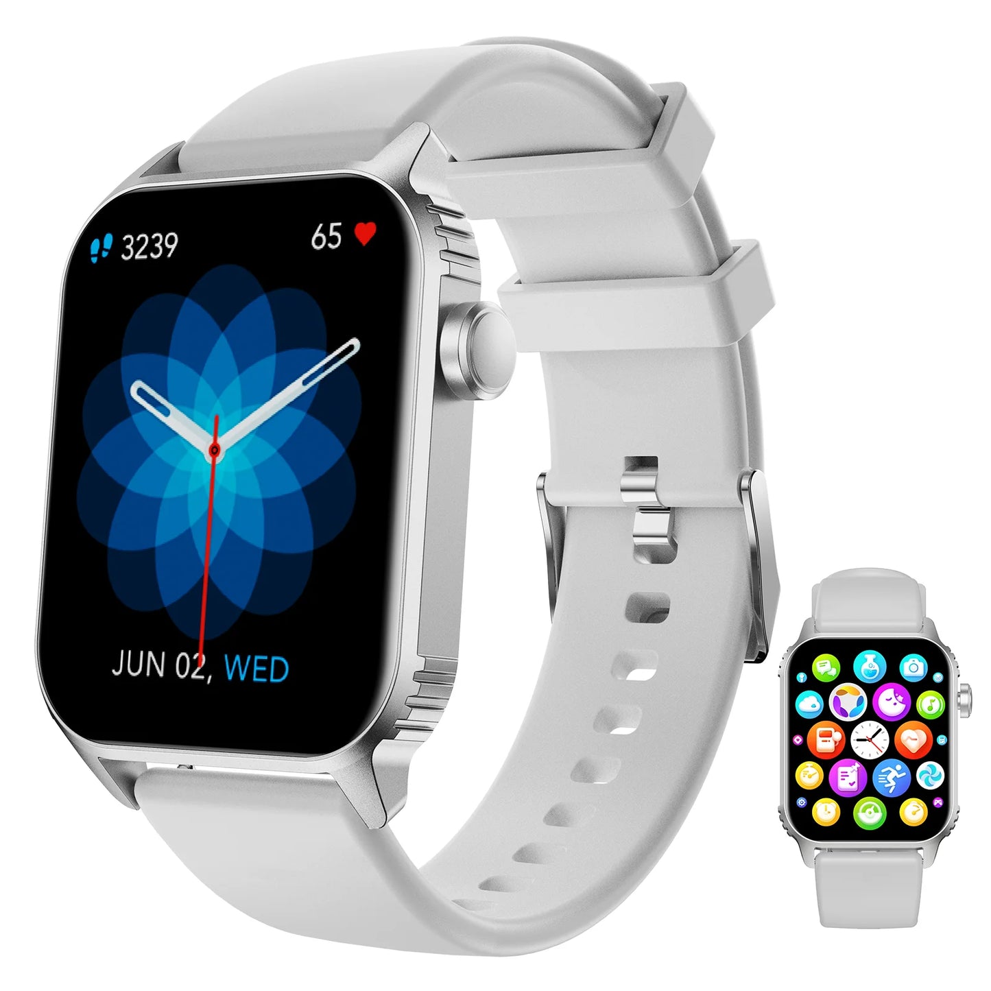 Nerunsa TG08 Smart Watch, 1.85"Smartwatch