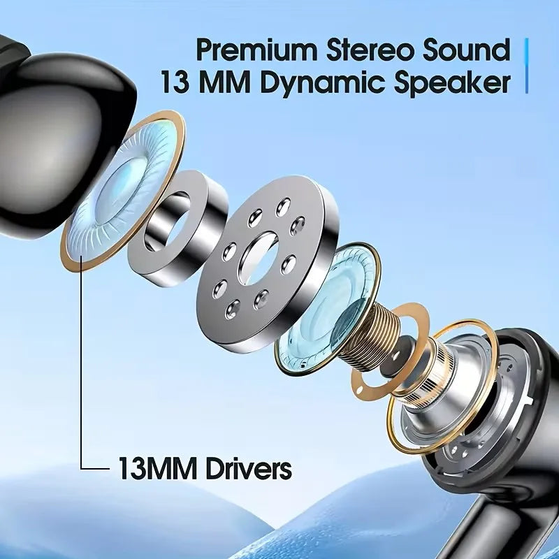 K05 Series TWS Wireless Earbuds 5.3 Bluetooth Headphones