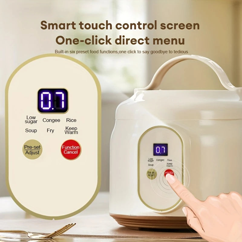 1.8L Electric Rice Cooker Portable MultiCooker