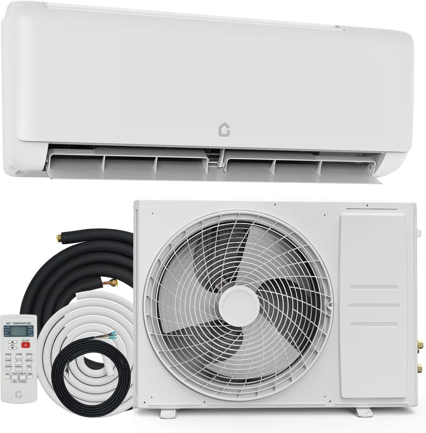 Acekool 12,000 BTU Mini Split Air Conditioner with Heat Pump