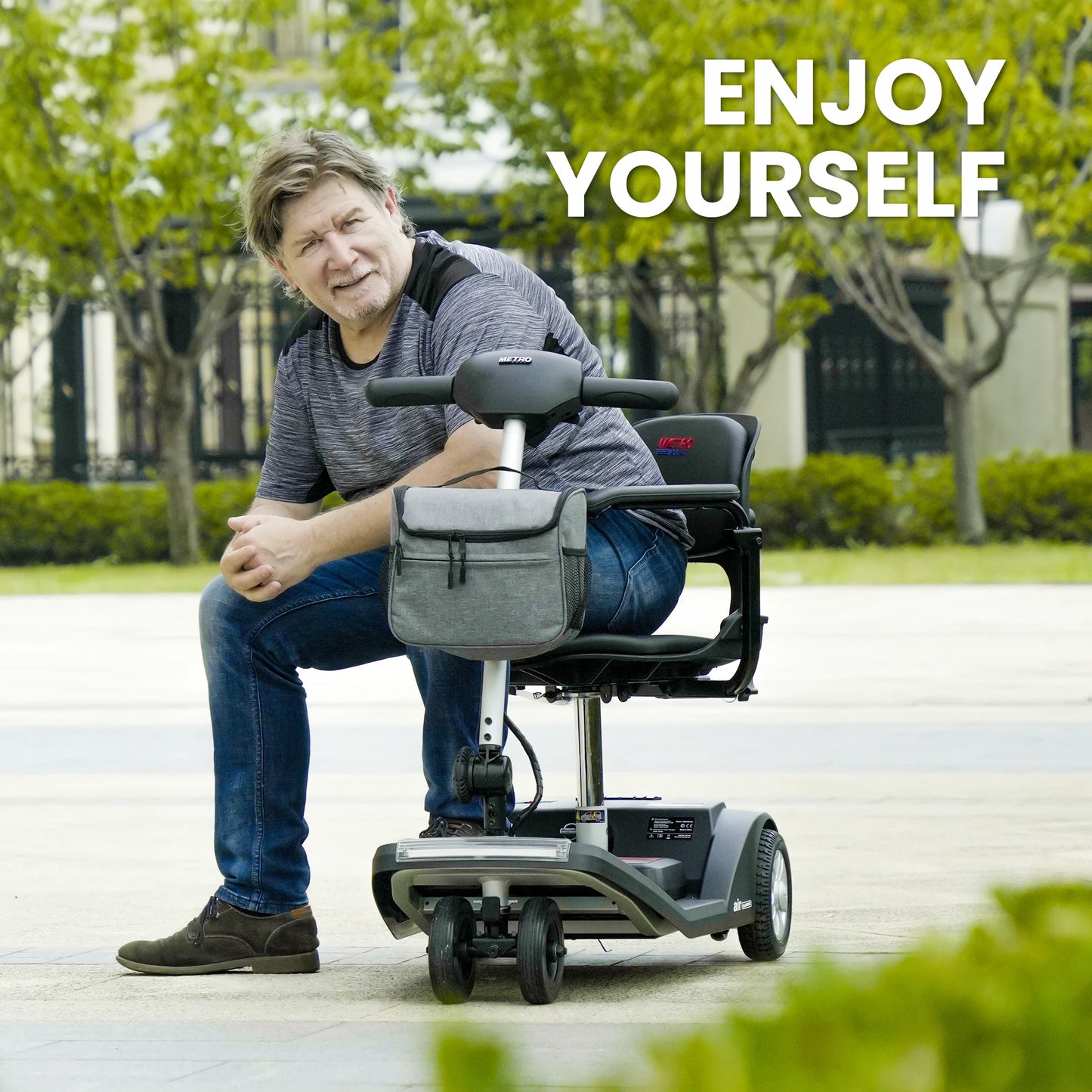 Foldable Mobility Scooter for Seniors and Adults