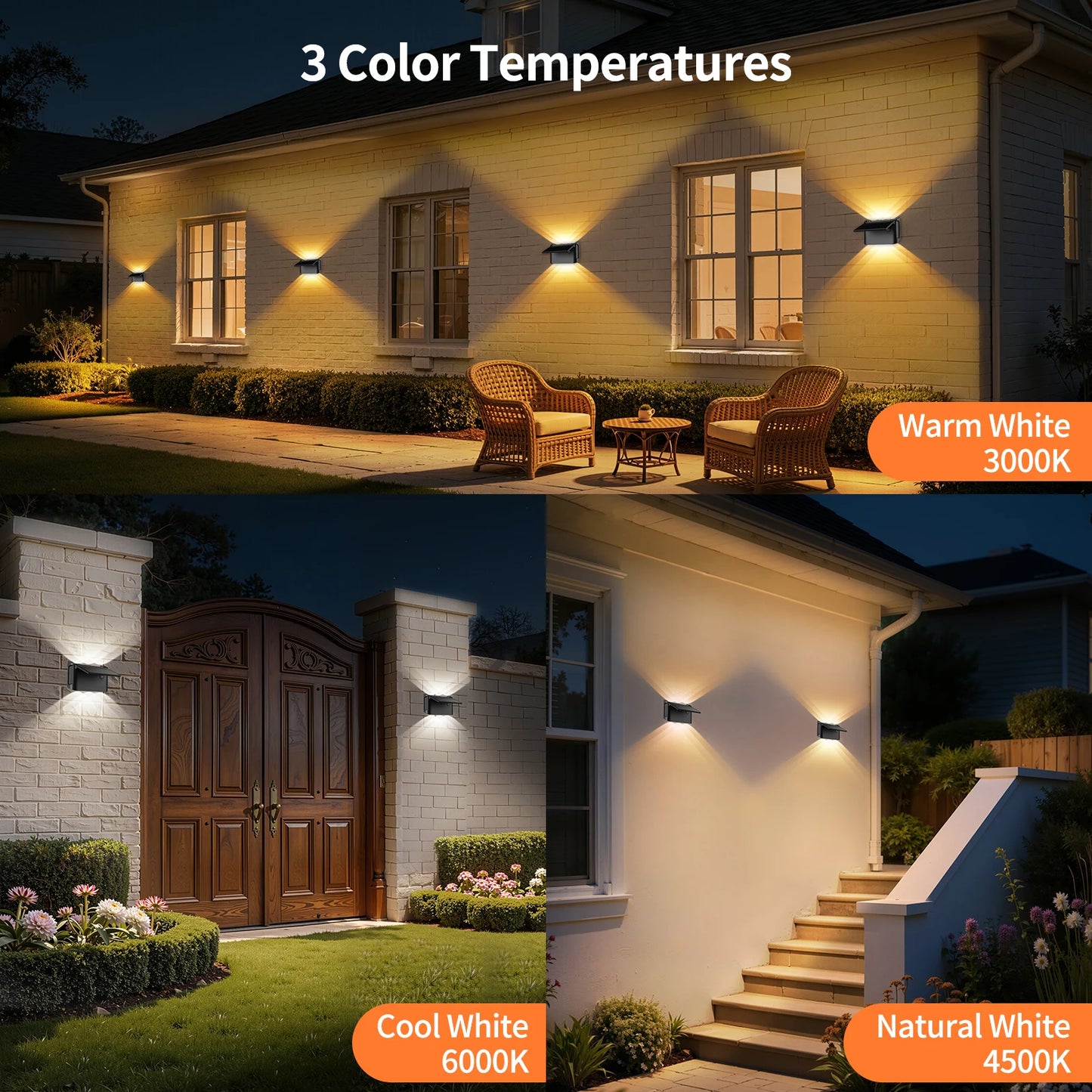 Intelamp Solar Wall Lights