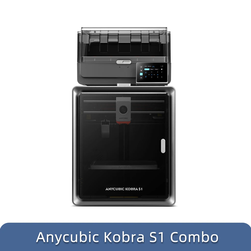 Anycubic Kobra S1 Combo Multi-Color 3D Printer Max Speed 600mm/s