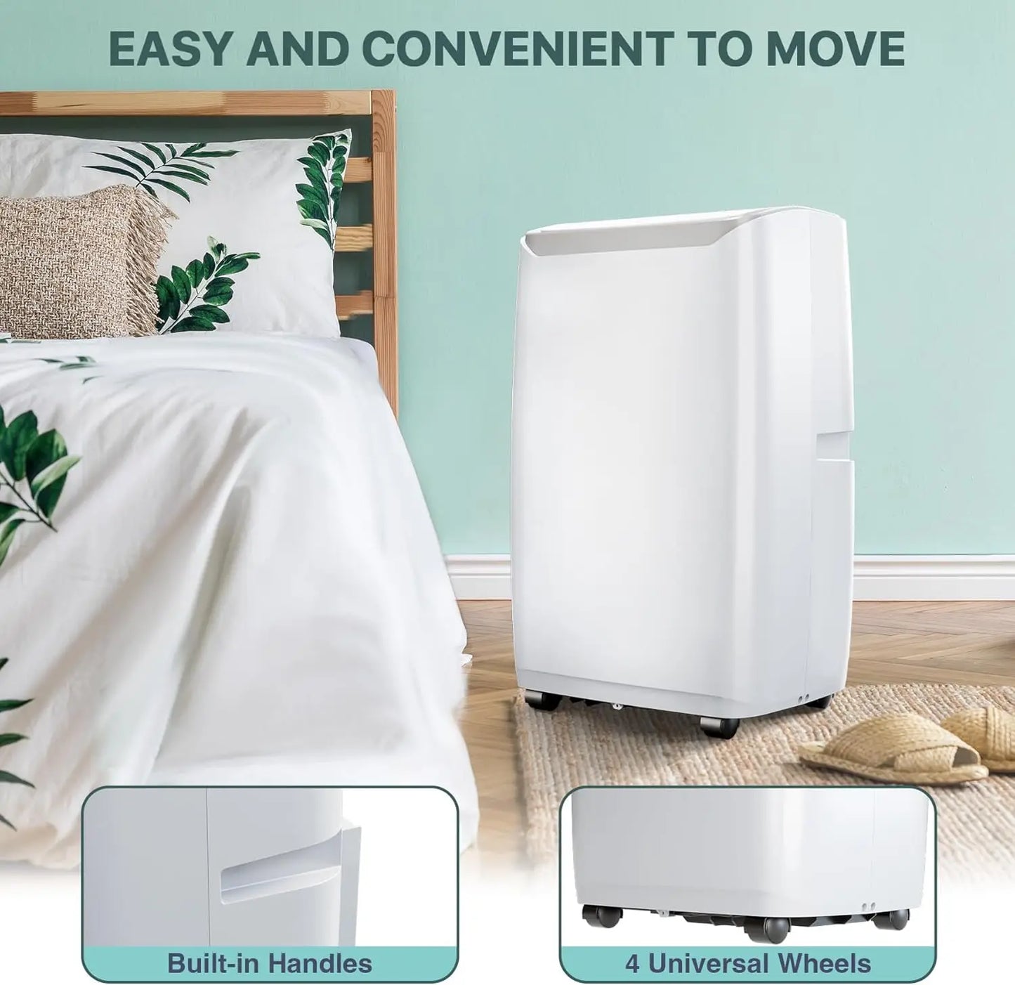 14,000 BTU Portable Air Conditioners Cools up to 750 Sq.Ft